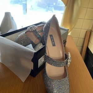 SJP BY SARAH JESSICA PARKER Made In Italy Leather Cosette Bis Ornament Mary Jane